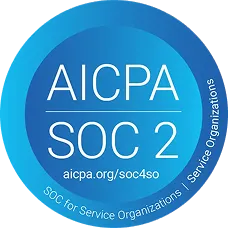 AICPA SOC 2 attestation badge